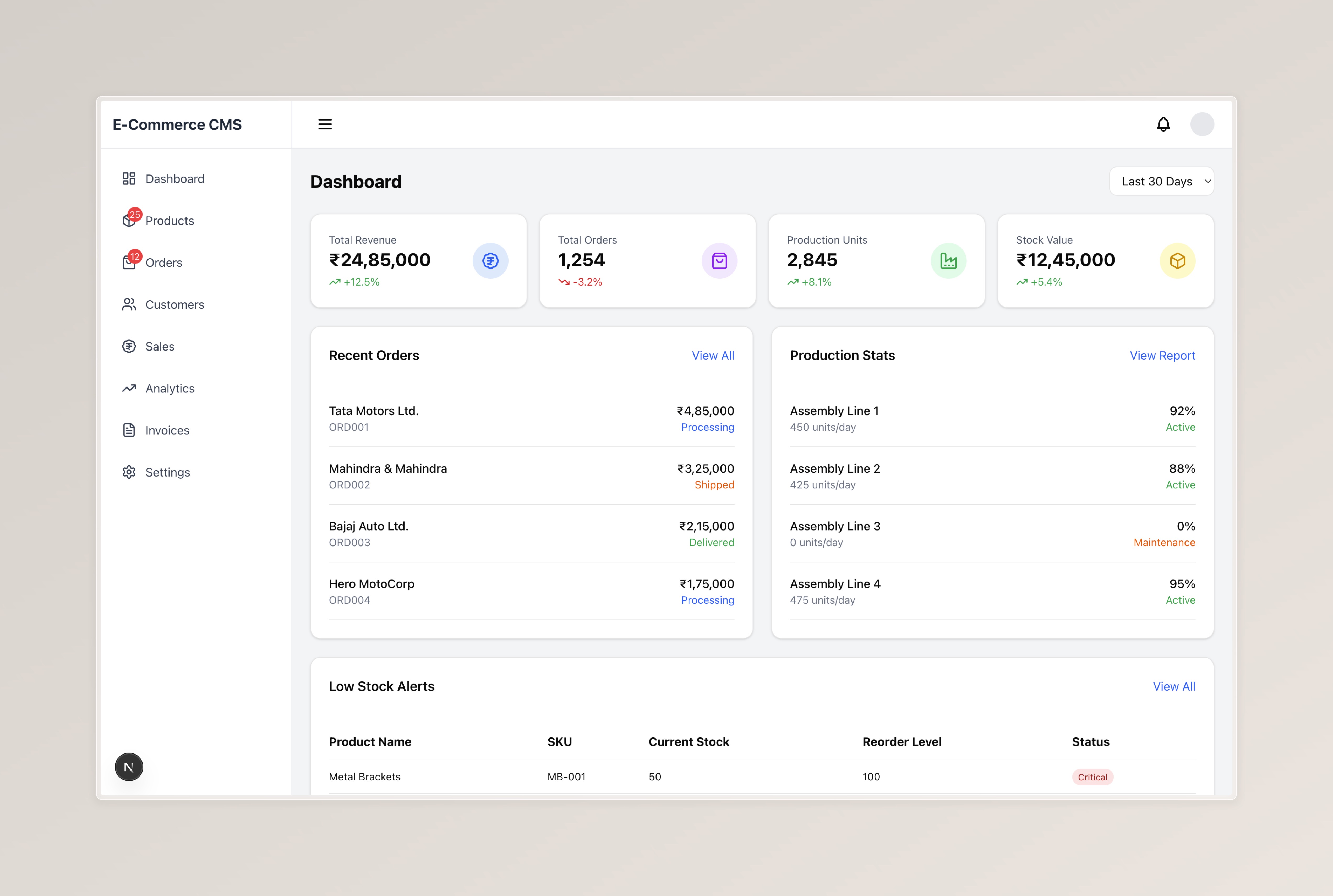 E-commerce Platform